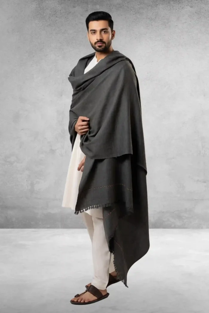 Cashmere winter shawl - Image 1