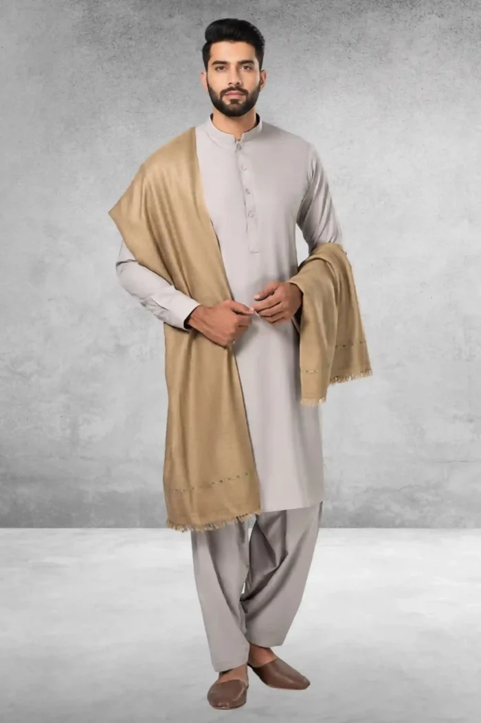 Classic wedding shawl for men - Image 1