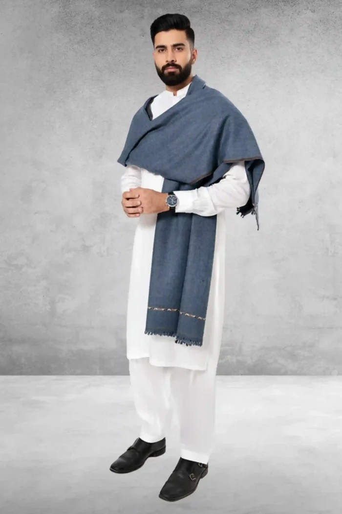 Designer winter shawl for men Designer winter shawl for men - Image 1