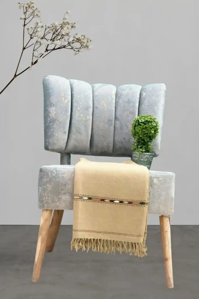 Double Swati Wool Shawl For Men's  /  ڈبل سواتی اونی شال - Image 1