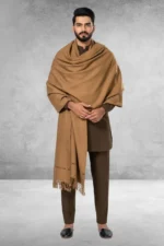 Embroidered wedding shawl