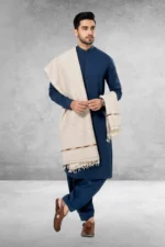 Pure wool wardrobe shawl