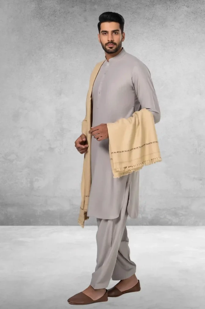 Pure wool wedding shawl - Image 1