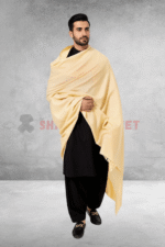 Pure Woolen Blonde Shawl - Image 3