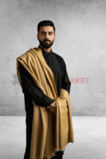 Pure Woolen Brown Shawl – Classic Warm Winter Wrap - Image 2