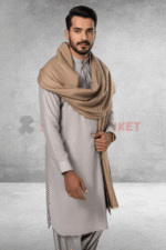 Pure Woolen Brown Shawl - Image 5