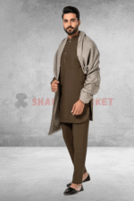 Pure Woolen Grey Shawl - Image 3