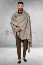 Pure Woolen Grey Shawl