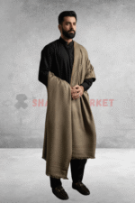 Soft & Warm Grey Wool Shawl - Image 4