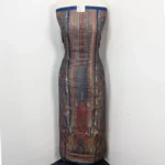 Luxury Pure Indian Kani Silk with Moonlight Work 3PC Unstitched - Image 2