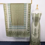 Luxury Pure Indian Kani Silk with Zari Work 3PC Unstitched