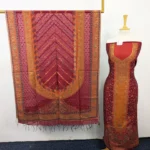 Pure Indian Kani Silk with Zari Work 3PC Unstitched